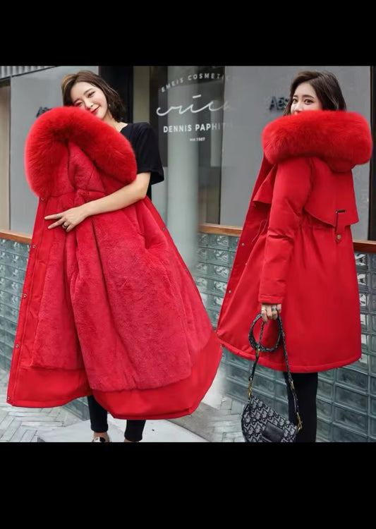 Cappotto invernale felpato